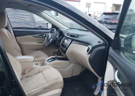 2016 Nissan Rogue Sv from USA, damaged, VIN KNMAT2MT0GP629254